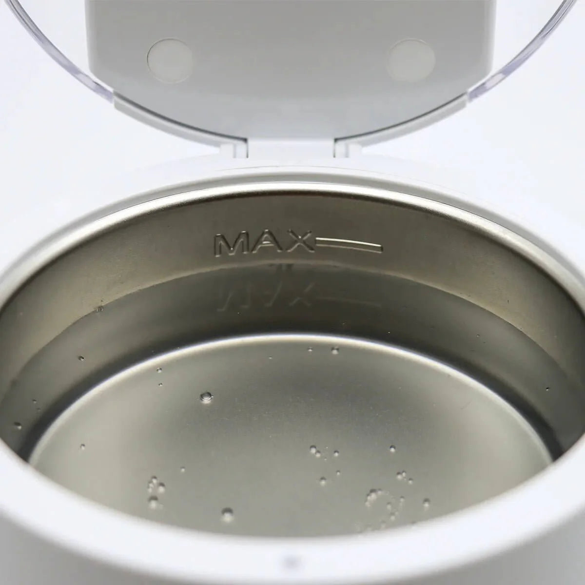 Empty UV Ultra Sonic Denture Cleaner with water inside