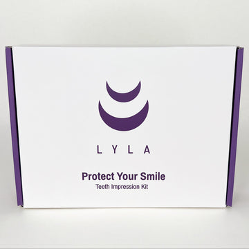 LYLA teeth impression kit box on a white background